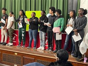  8th Grade Academic and Citizenship award recipients